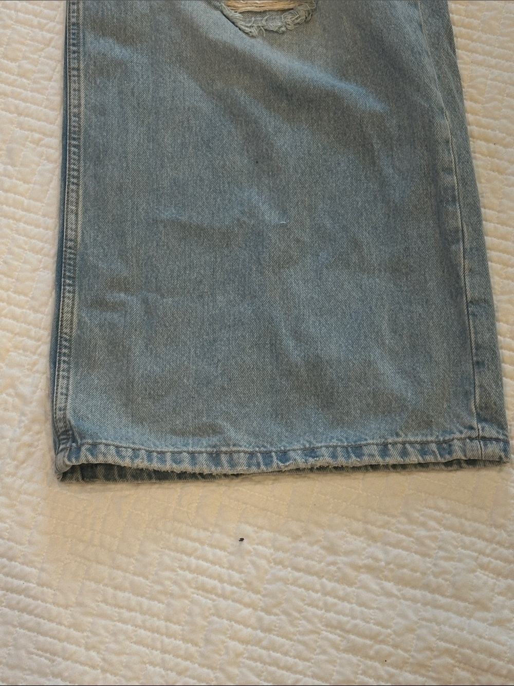 Forever 21 Low Rise Baggy Wide Leg Jeans Size 8 - Picture 3 of 6